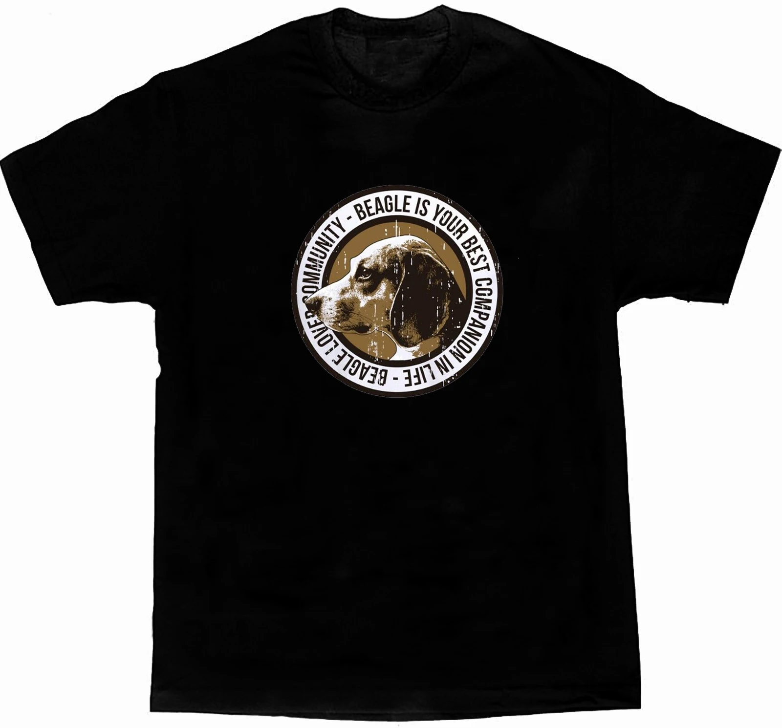 Wildman Hunting & Outdoor Photos - เสื้อยืดสุนัขล่าสัตว์ Beagle Hunt Chien Wild Nature