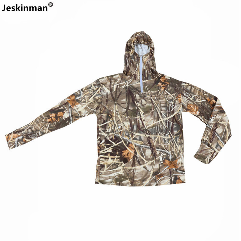 Hunting And Outdoor Shows - ฤดูร้อน Sun Protection Hooded แจ็คเก็ต Breathable