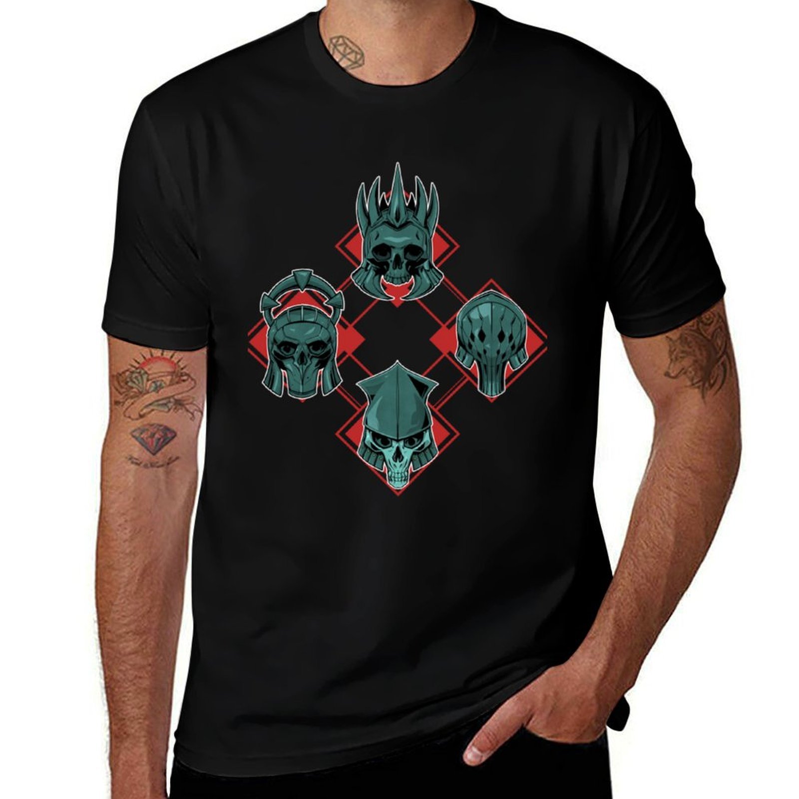 Wildman Hunting & Outdoor Photos - เสื้อยืด The Wild Hunt เสื้อยืดวันหยุดที่เข้ากับทุกชุด