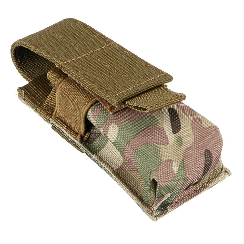 Outdoor Hunting Knife Set - กระเป๋าใส่ไฟฉายแบบ Molle สำหรับยุทธวิธี ที่ใส่ไฟฉาย กระเป๋าใส่แม็กกาซีน ซองใส่มีด