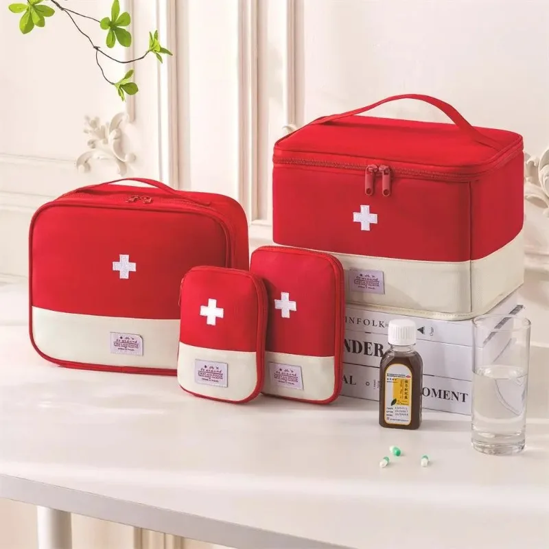 Field Dressing Kit - ชุดปฐมพยาบาลแบบพกพากระเป๋ายาทางการแพทย์ขนาดใหญ่กระเป๋า Camping ฉุกเฉิน Home Outdoor Travel
