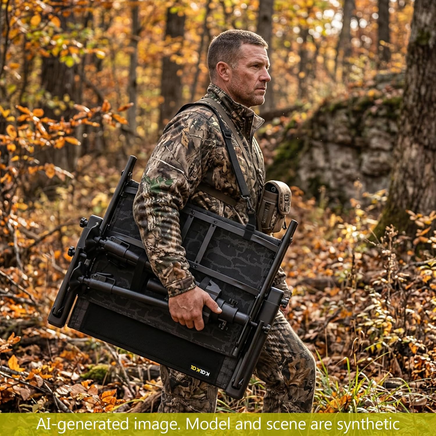 เก้าอี้ล่าสัตว์แบบหมุนได้ 360  - Hunting And Fishing Outdoor Chairs บทวิจารณ์และราคา