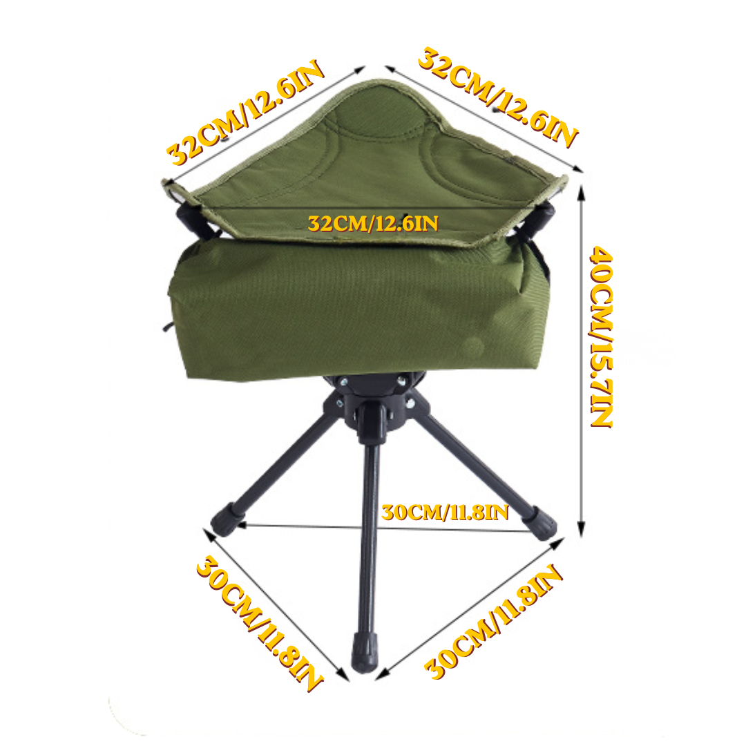 เก้าอี้แคมป์ปิ้งแบบหมุนได้ 360 - Hunting And Fishing Outdoor Chairs บทวิจารณ์และราคา