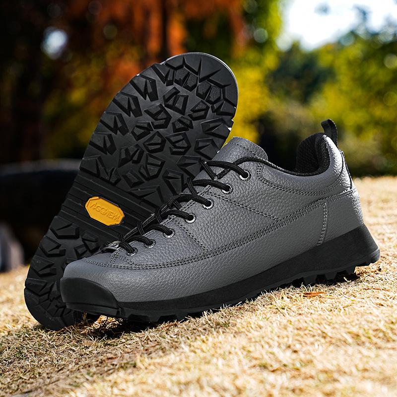 รองเท้าหนังแฟชั่นสำหรับผู้ชาย  - Hunting Outdoor Brands บทวิจารณ์และราคา