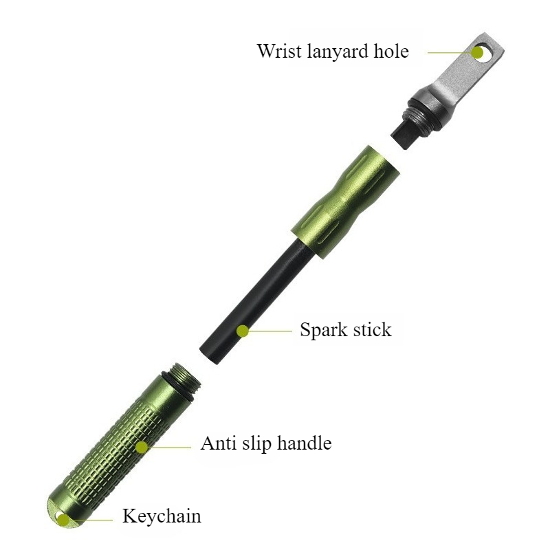 แท่งจุดไฟแบบพกพา กันน้ำ ใช้ในก - Fire Starter Waterproof บทวิจารณ์และราคา