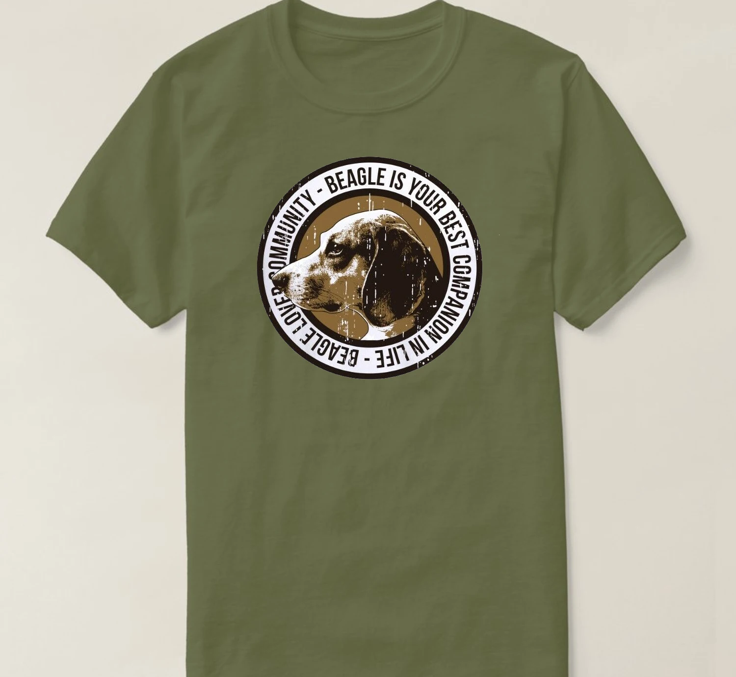 เสื้อยืดสุนัขล่าสัตว์ Beagle H - Wildman Hunting & Outdoor Photos บทวิจารณ์และราคา