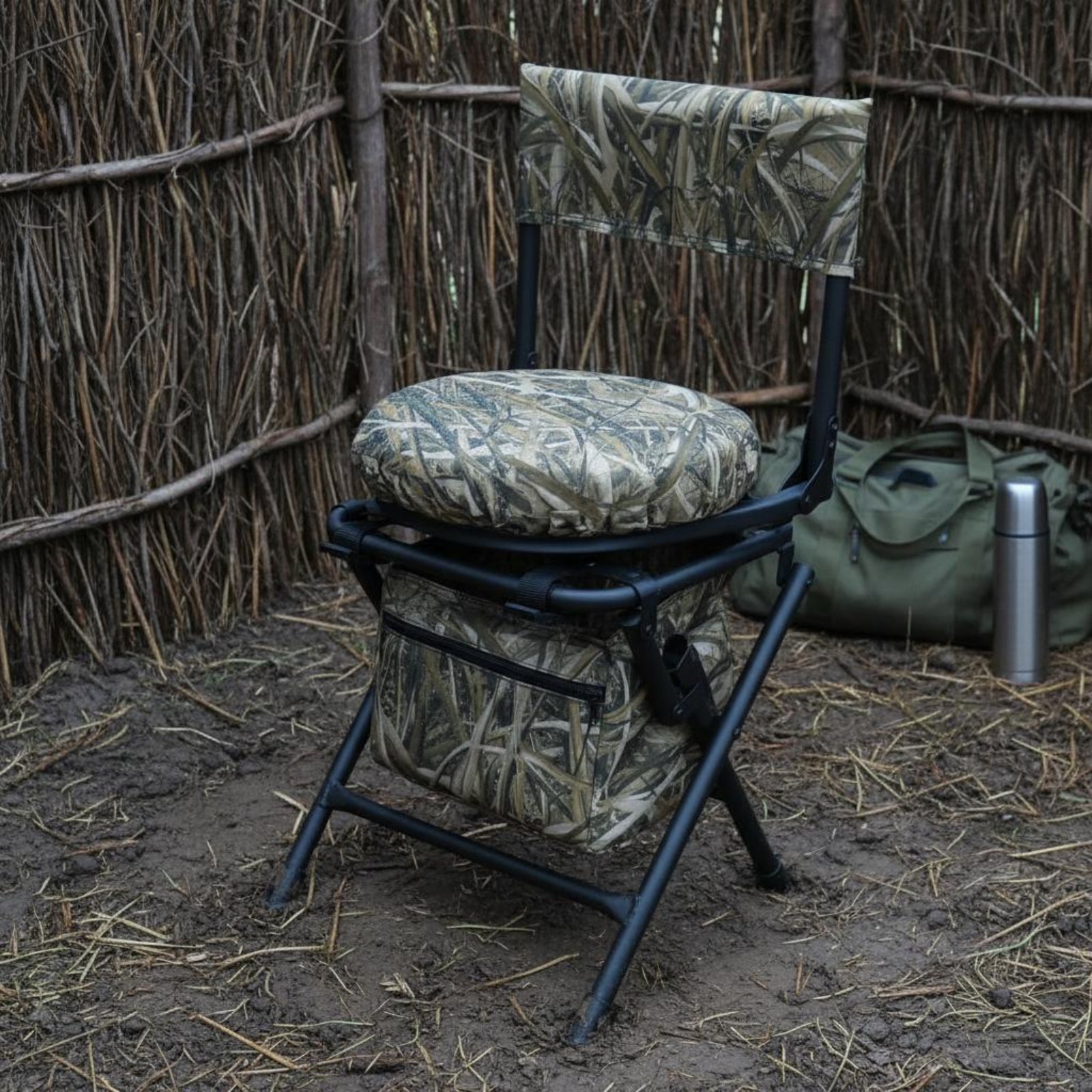 เก้าอี้ตกปลาแบบพับได้ เก้าอี้พ - Hunting And Fishing Outdoor Chairs บทวิจารณ์และราคา