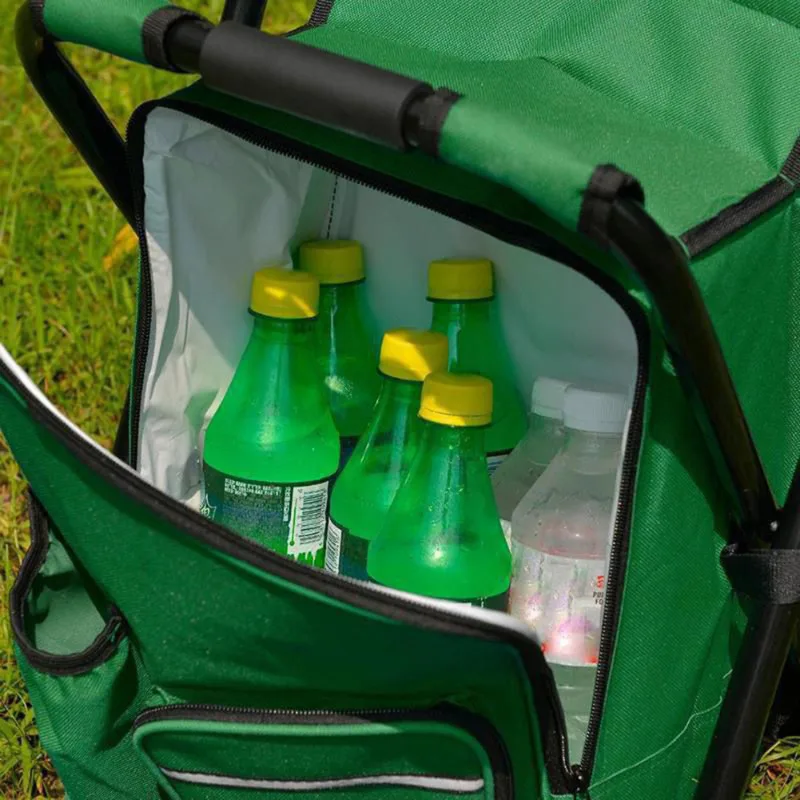 2 in 1 พับเก้าอี้ตกปลากระเป๋าต - Hunting And Fishing Outdoor Chairs บทวิจารณ์และราคา