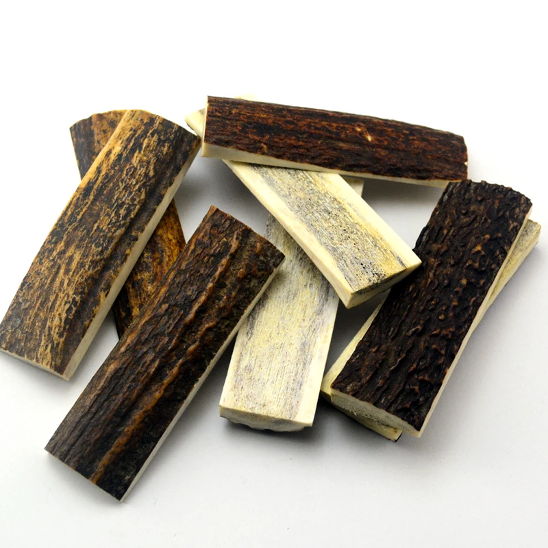 1 คู่ วัสดุทำด้ามมีดจากเขาสัตว - Elk Bugle Call บทวิจารณ์และราคา