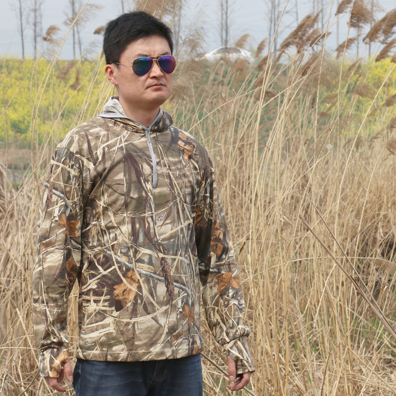 ฤดูร้อน Sun Protection Hooded  - Hunting And Outdoor Shows บทวิจารณ์และราคา