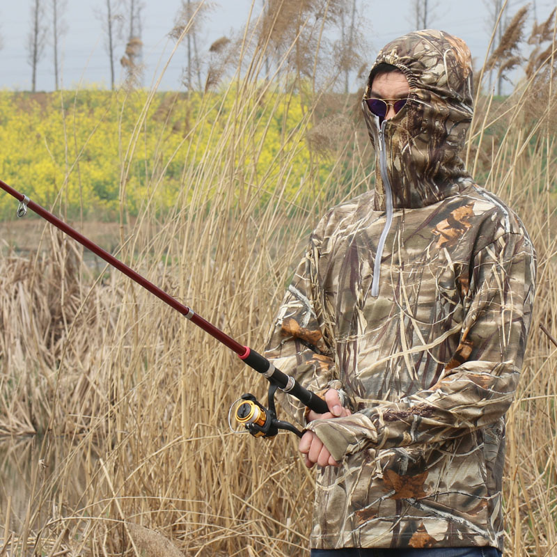 ฤดูร้อน Sun Protection Hooded  - Hunting And Outdoor Shows บทวิจารณ์และราคา