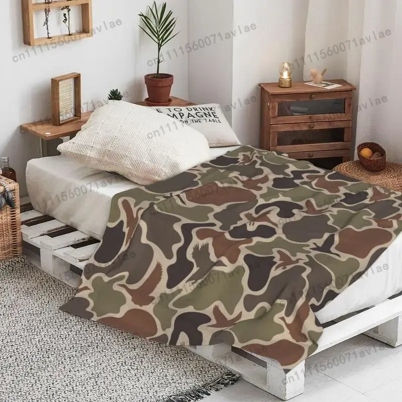 ผ้าห่มลายพรางเป็ดวินเทจแบบกำหน - Outdoor Hunting Gifts บทวิจารณ์และราคา