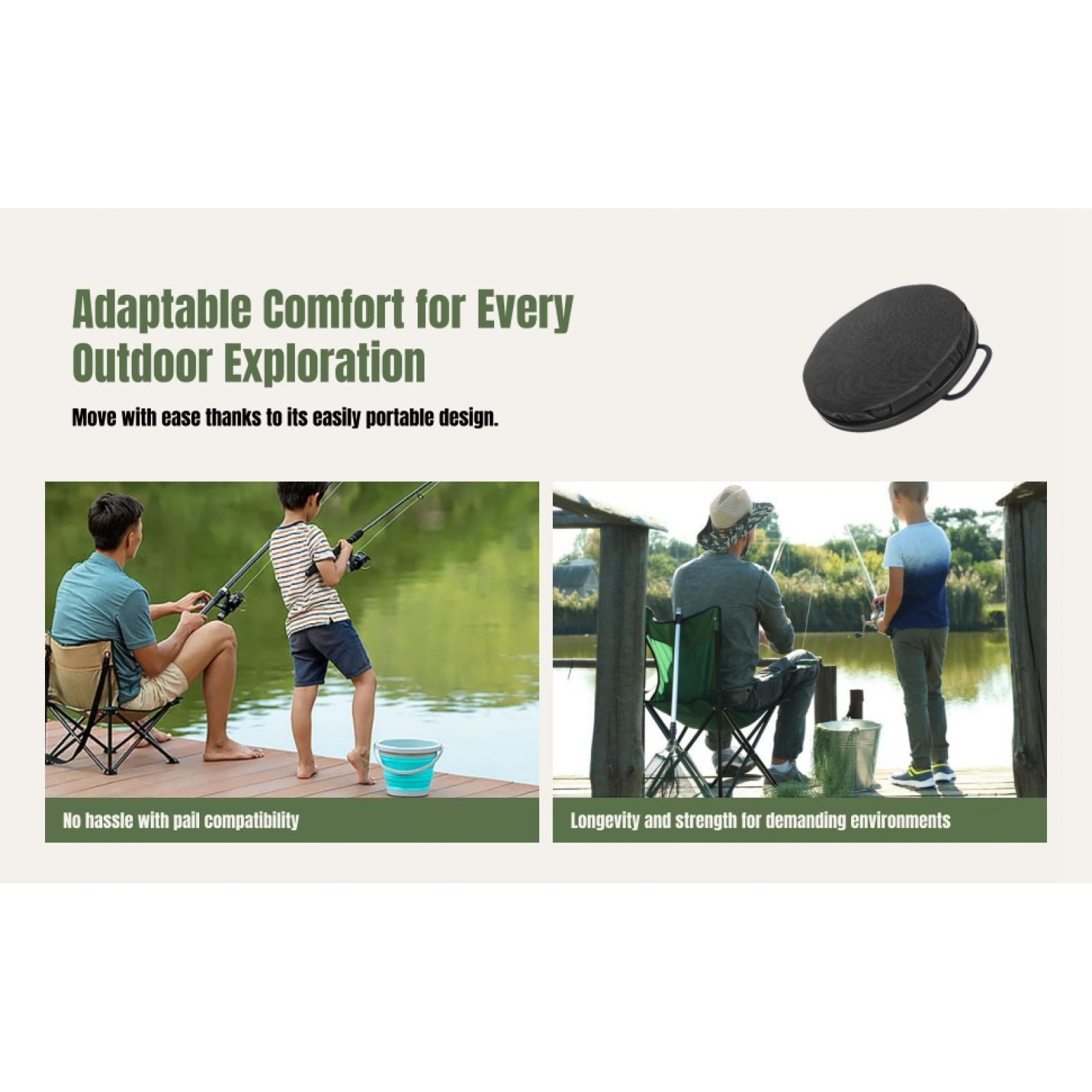 เก้าอี้พับได้แบบหมุนได้ 360 อง - Hunting And Fishing Outdoor Chairs บทวิจารณ์และราคา