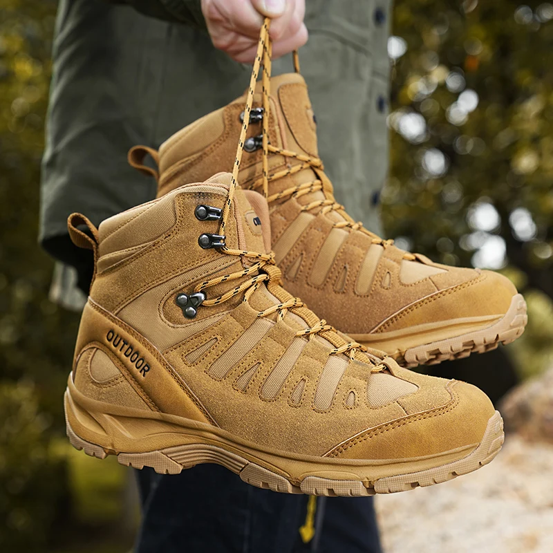 รองเท้าบูทหนังคุณภาพสูงสำหรับผ - Hunting Outdoor Brands บทวิจารณ์และราคา